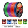 JOSBY Japan 8X 8 Strands Braided Fishing Line 100M 300M 500M Multifilament Speckled PE Wire Fly Sea Saltwater Freshwater Pesca 6