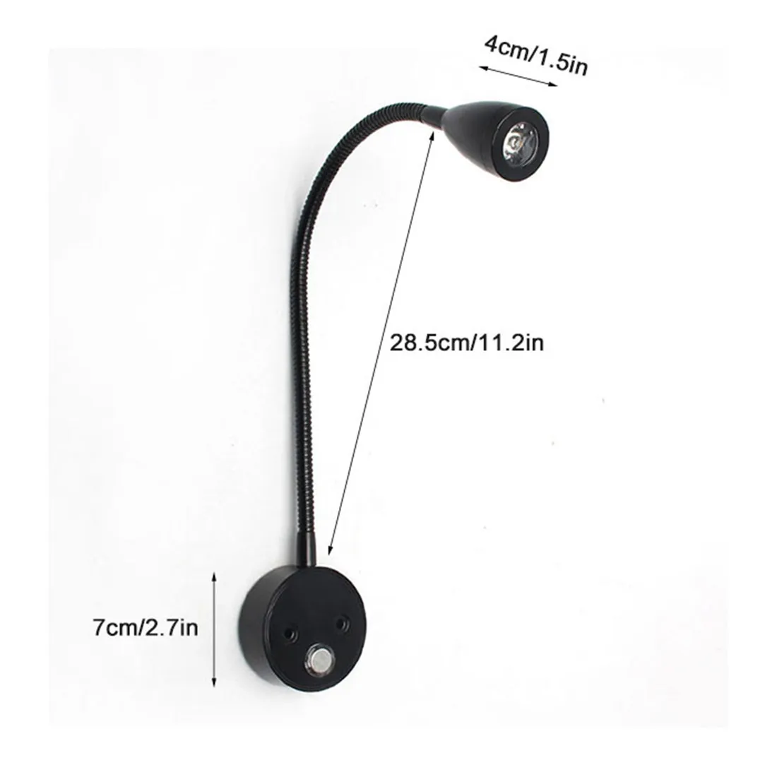 LED Light 12 volt Gooseneck Map Light Chart Light for Home Car Truck Boat RV and Aircraft