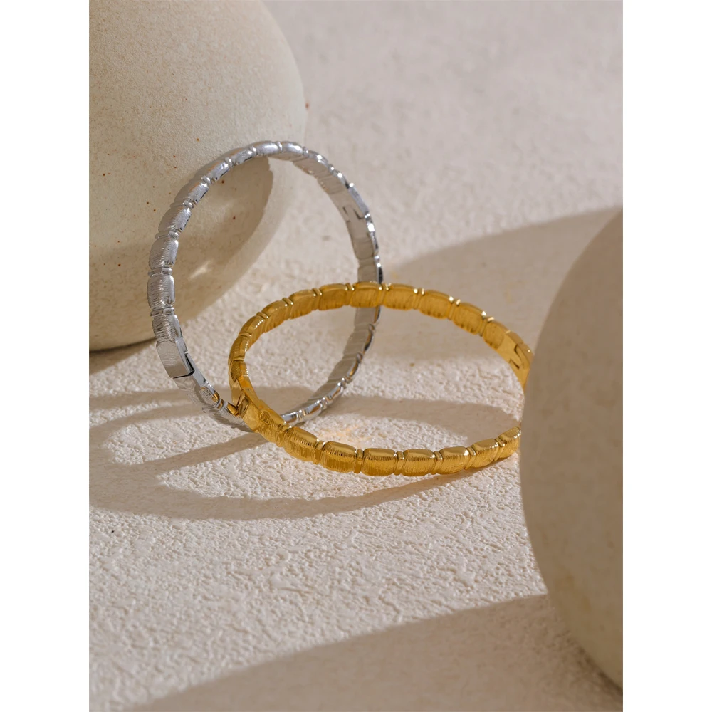 Yhpup Water Resistant Stainless Steel Bracelet for Women