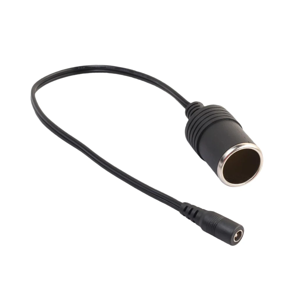 

12V-24V Female Lighter Socket Extension Plug Connector Adapter