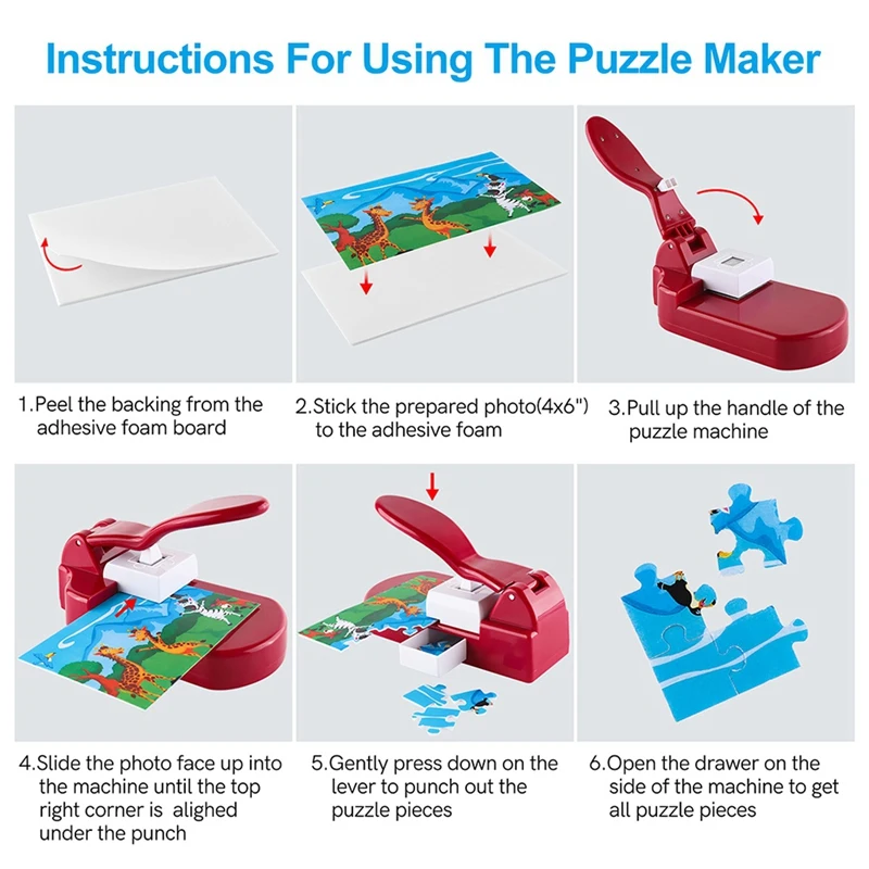 Jigsaw Puzzle Making Machine, Picture Cutting Jigsaw Puzzle Making Machine, Handmade