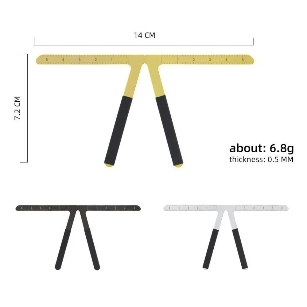 Balance Eyebrow Tattoo Ruler Professional Reusable Eyebrow Shaping Tool Makeup Tools Practical Ruler, makeup tools,eyebrow stencil tool