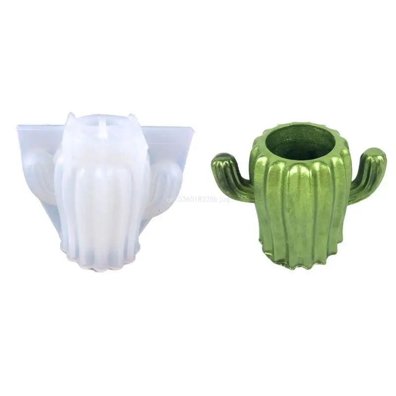 

DIY Cactus Bottle Storage Box Resin Silicone Mold for DIY Crafts Home Decoration Dropship