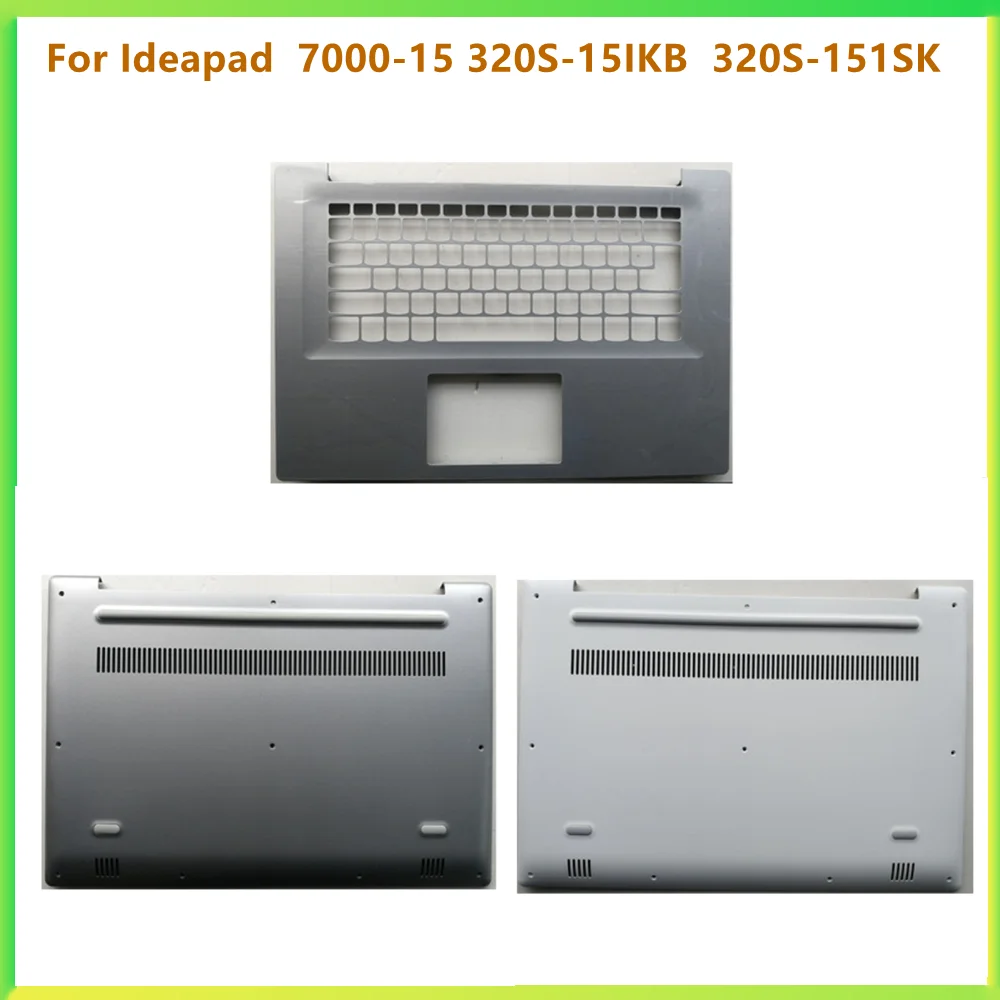 

New Laptop Top Case Palmrest Upper Housing Cover Bottom Cover Case For Lenovo Ideapad 320S-15IKB 320S-151SK 320-15ISK shell