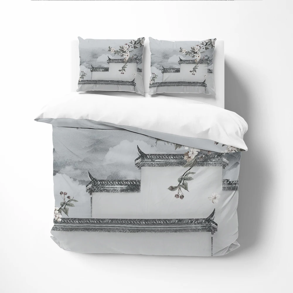 

Customizable size Bedding set euro Single queen king bed linen Quilt/Duvet cover set Linens 2bedrooms Bed set for home house