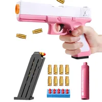 Shell Ejecting Soft Bullets Glock Toy Guns For Boys Girls Shooting Games Dropshipping Birthday Toys 2