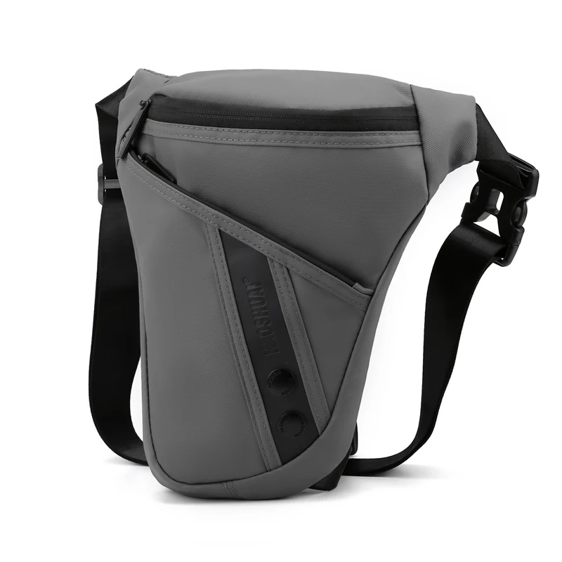 Women's leg bag, men's motorcycle riding waist bag, multifunctional travel fishing hiking bicycle hip bag