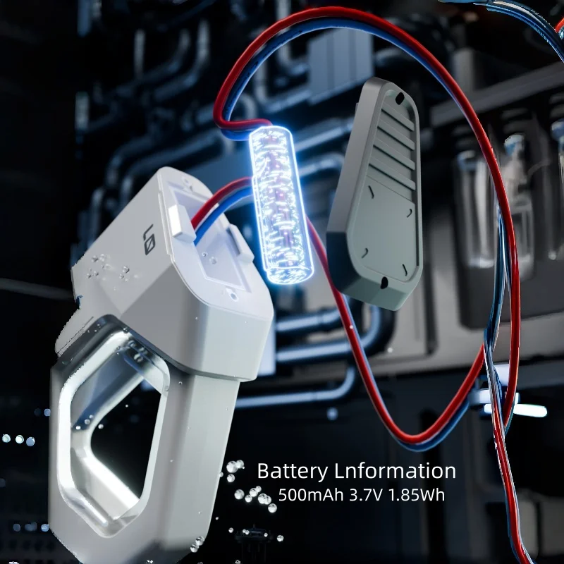 전동 물총 자동 흡수 장거리 발사 LED 라이트 물총 장난감 어린이 수영장 정원 스트레스 해소 게임