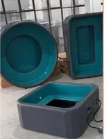 Piscine gonflable personnalisable 3×2×1,2m, piscine hors sol portable écologique pour plusieurs personnes 3