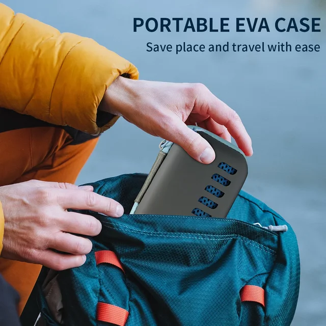 Camping Cooling Towels with EVA Case Compact & Portable Travel Ice Towel Quick Dry Towels for Sports Gym Hiking and Yoga1-50 PCS 5