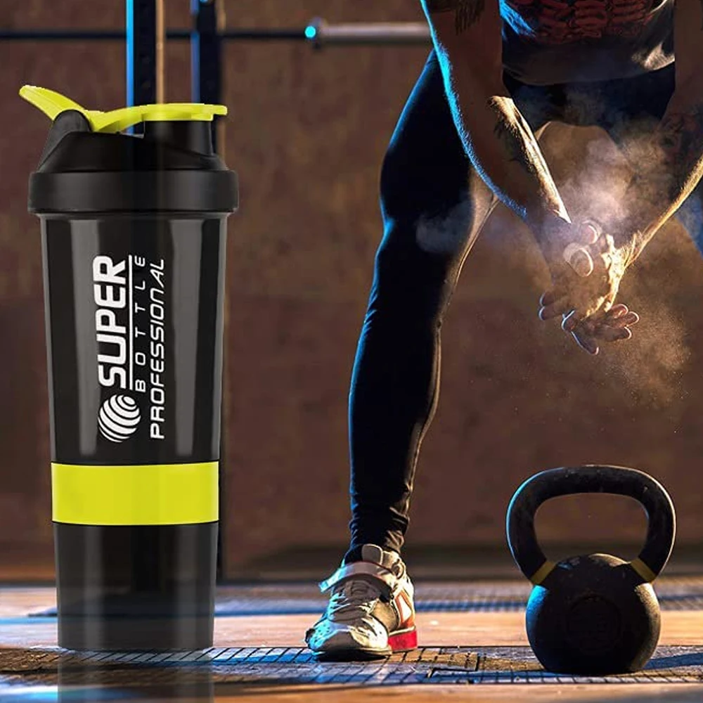 MAPEKS® Shaker Proteinas 700ml Mezclador de Batidos para Gym, Libre de BPA, Facil Limpieza del Vaso, Botella Coctelera Batidos