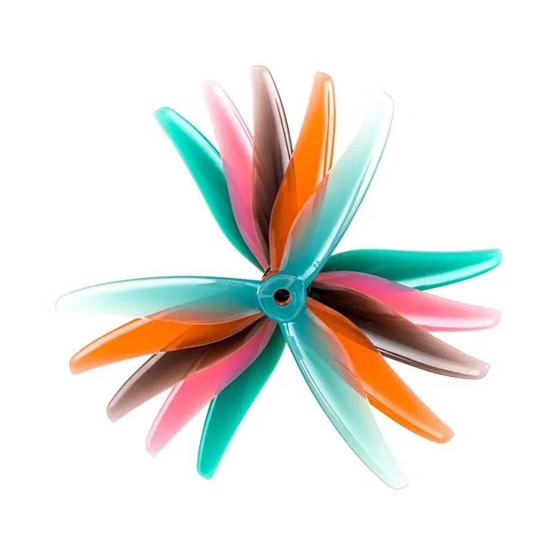 FEDI-24PCS 51466 V2 FPV 프로펠러 5인치 3 블레이드 프로펠러 드론 프로펠러 FPV RC 레이싱 드론 E용