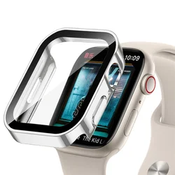 Durable Waterproof Hard PC Screen Protector & Full Case Cover - Series 10 42mm (Silver)