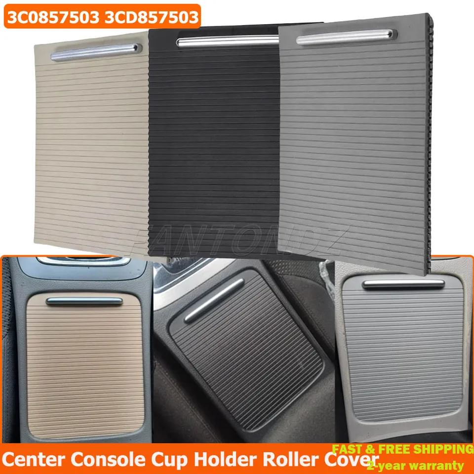 Per Volkswagen Magotan CC B6 B7 Car Center Console persiane scorrevoli portabicchieri sostuzione copertura tenda a rullo 3 cd857503  34