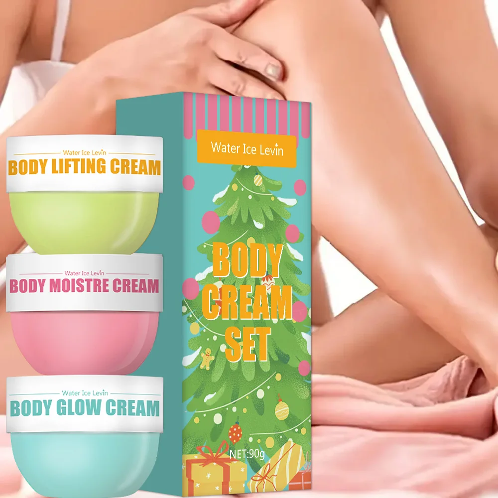 Body Care 3-piece Skin Care Set Glow Firming Moisturizer For Skin