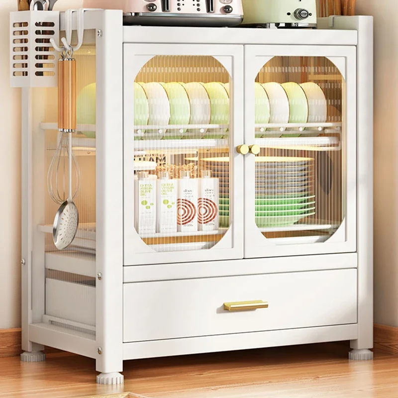 Sideboard Full Kitchen Cabinet Sideboards Wood Room Furniture Sets Prefabricated Shelf et Island Table Rustic Dining LT