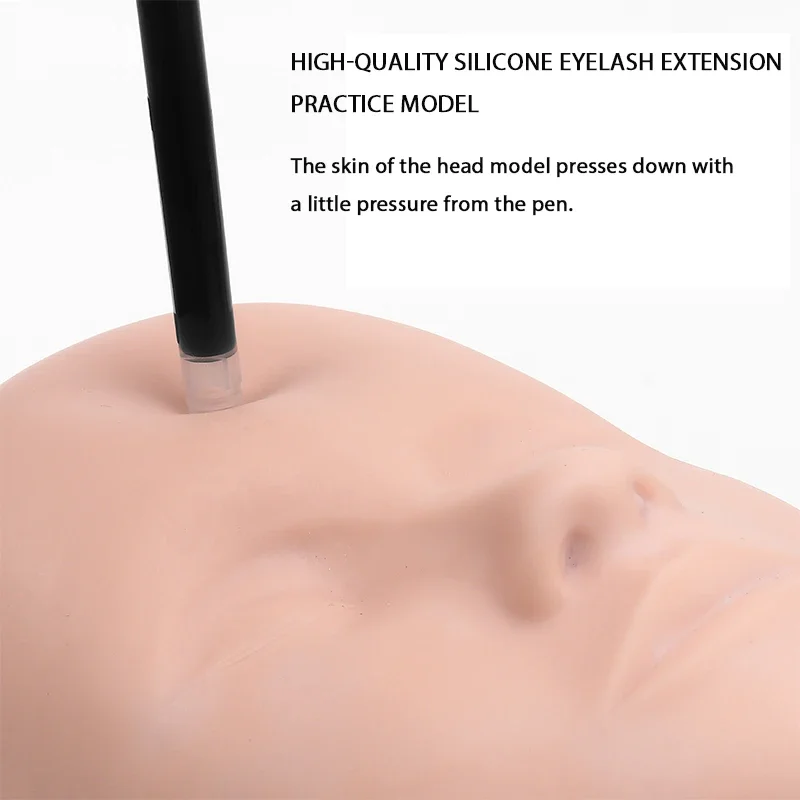 Eyelash Extension Practice Model Makeup Tool
