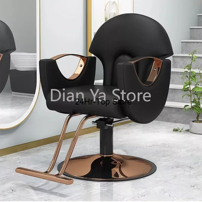 

Black Makeup Adjustable Chair Salon Barber Swivel Stool Saddle Stool Recliner Hair Cutting Cadeira De Manicure Beauty Furniture
