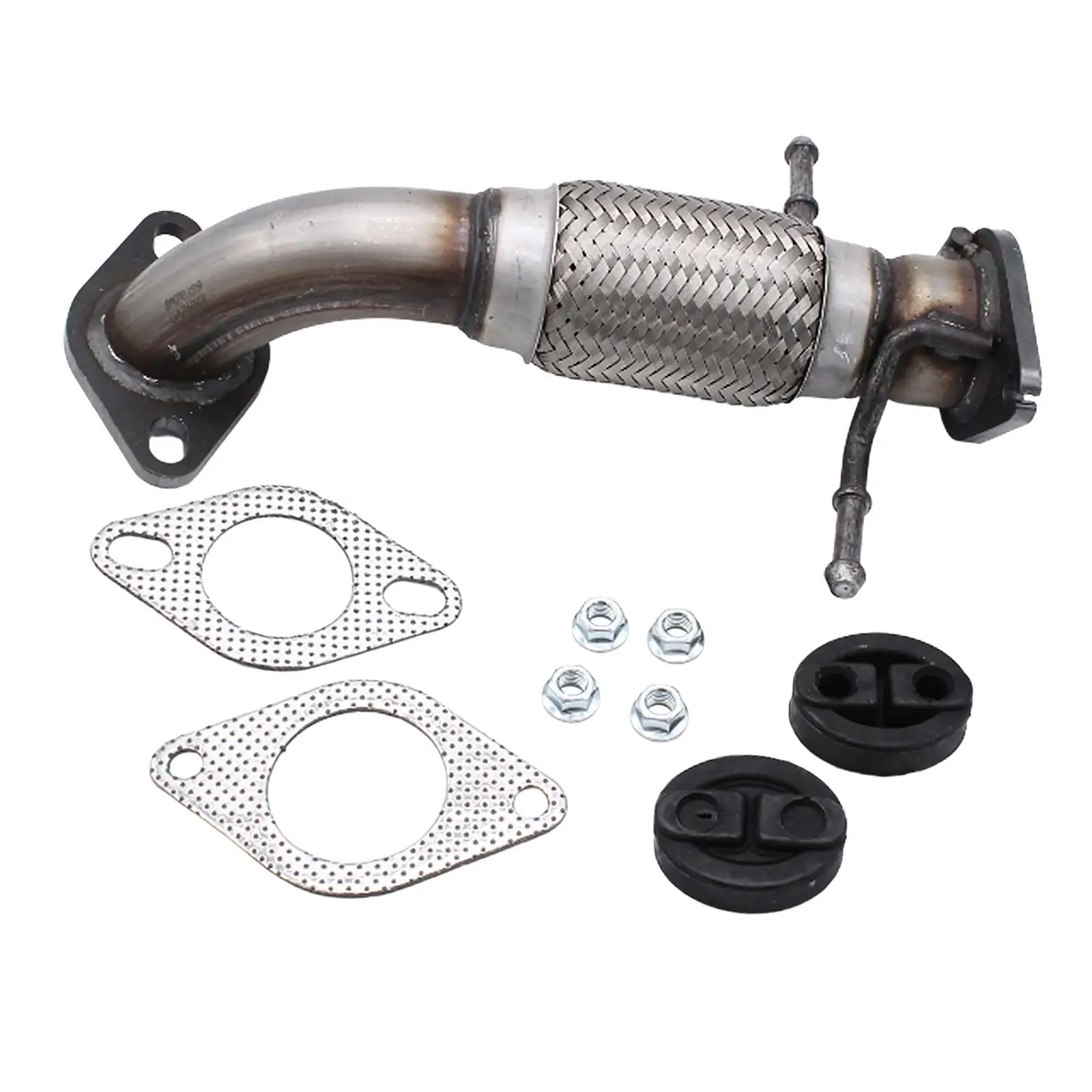 

Flex Exhaust Tube Spare Parts Exhaust Front Pipe Exhaust Pipe Fitting Kit for
