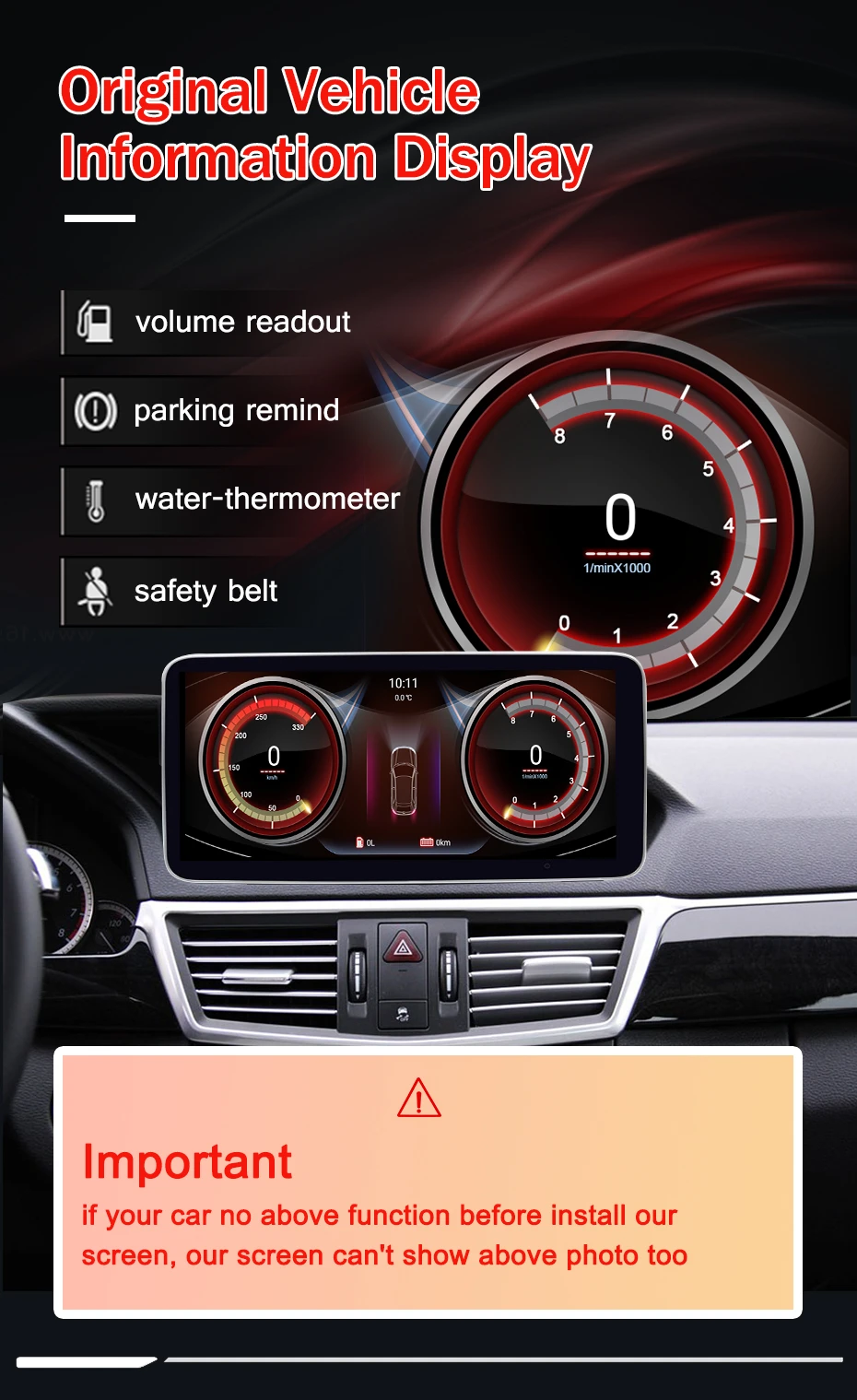 Snapdragon 8 core 2 DIN Android 13 Auto Auto Radio Für Benz E-Klasse W212 S212 W207 A207 Drahtlose Carplay multimedia-player GPS BT – Detail 19