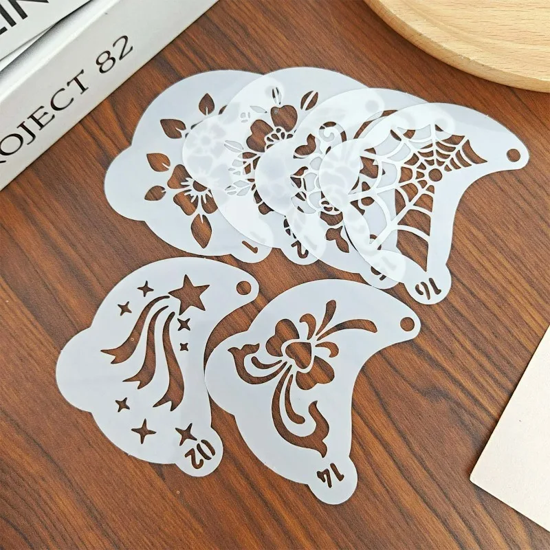 Reusable Plastic Face Painting Stencils for Kids