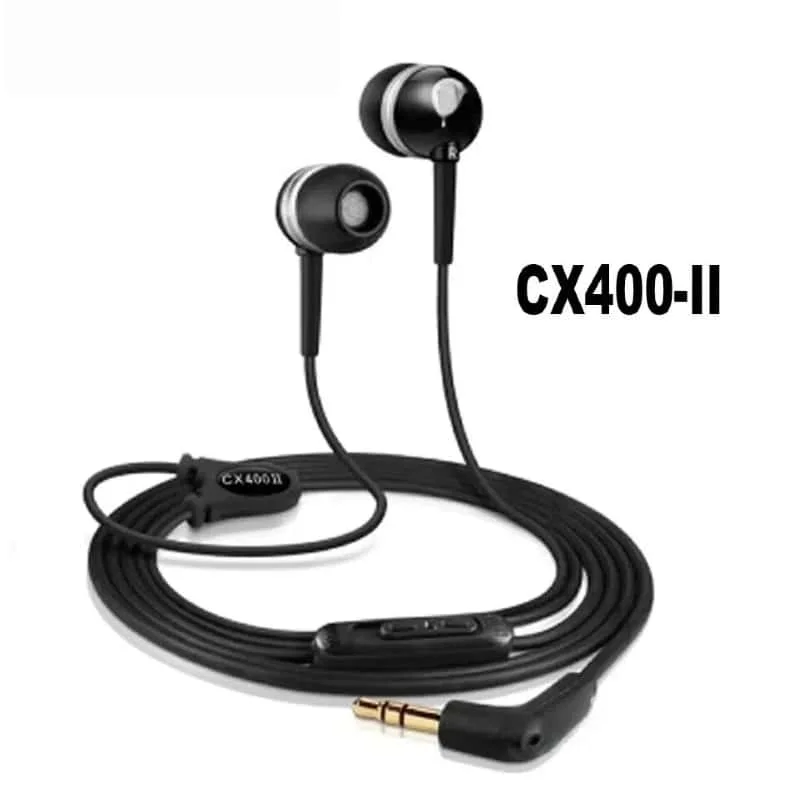 2026 CX300II CX400II 유선 인이어 하이 레졸루션 이어폰, 노트북, PC, 휴대폰, 태블릿 프로 맥스 맥스 에디션용 고품질 사운드