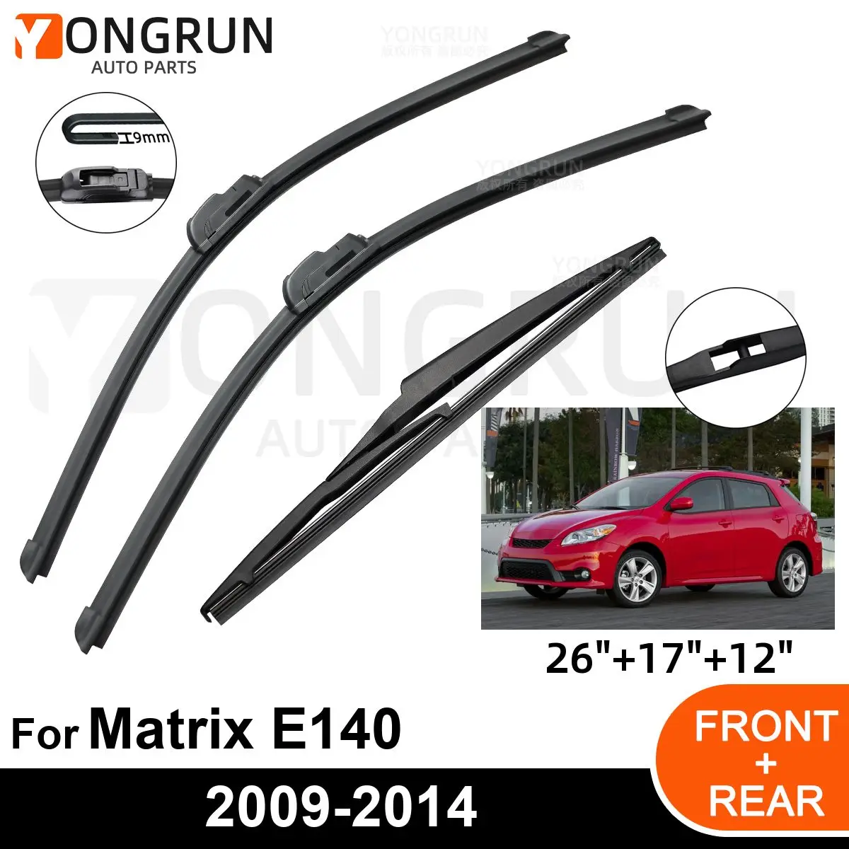 

Щетка стеклоочистителя для TOYOTA Matrix E140 2009-2014, 3 шт.