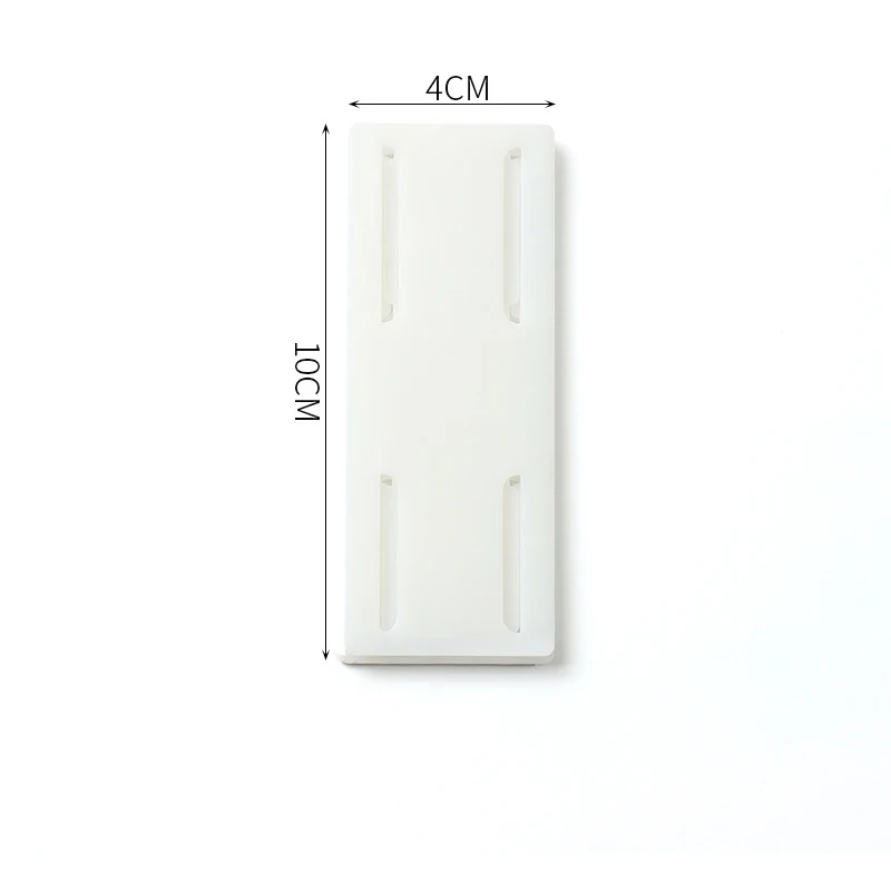Socket Holder Wall-Mounted Socket Fixer Holder Socket Holder Powerful Sticker Self-Adhesive Punch-free Plug Fixer Cable Wire Organizer Racks