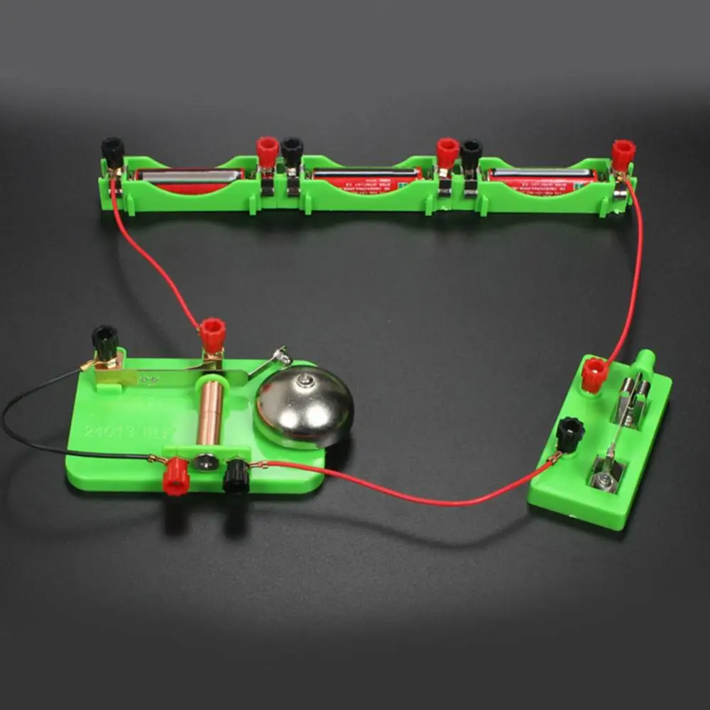 Kids Early education Physics Electrical Trembler Bell Model Science Experiments Aids Educational Toy physics Experiments физика educational toy physics experimental equipment