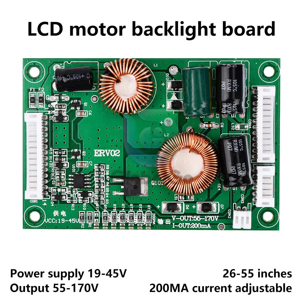 

26-55 Inch LED LCD TV Backlight Constant Current Booster Board 19-45V to 55-170V Boost Constant Current Converter Adapter