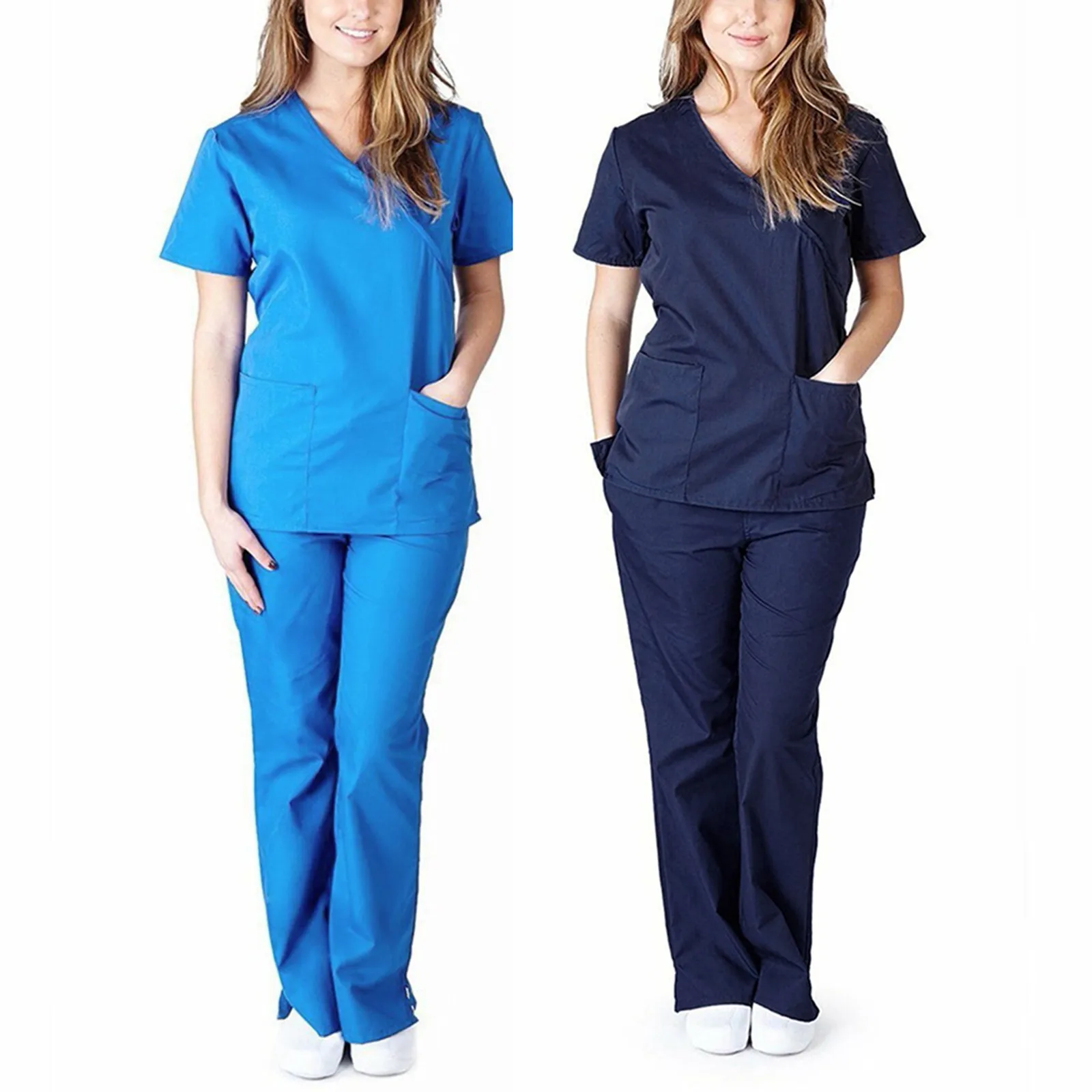 Stylish-Medical-Work-Uniform-Set-for-Doctors-and-Nurses-in-Beauty-Salon ...