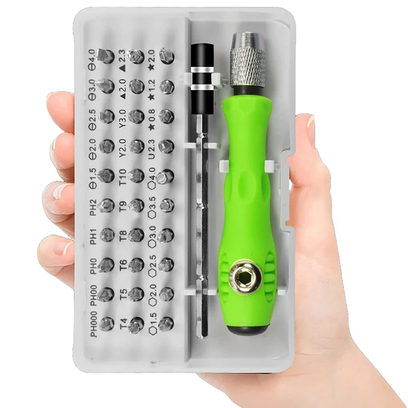 

32 In 1 Screwdriver Set Magnetic Precision Screwdriver Bits Kit Phone Mobile IPad Camera Maintenance Repair Tool