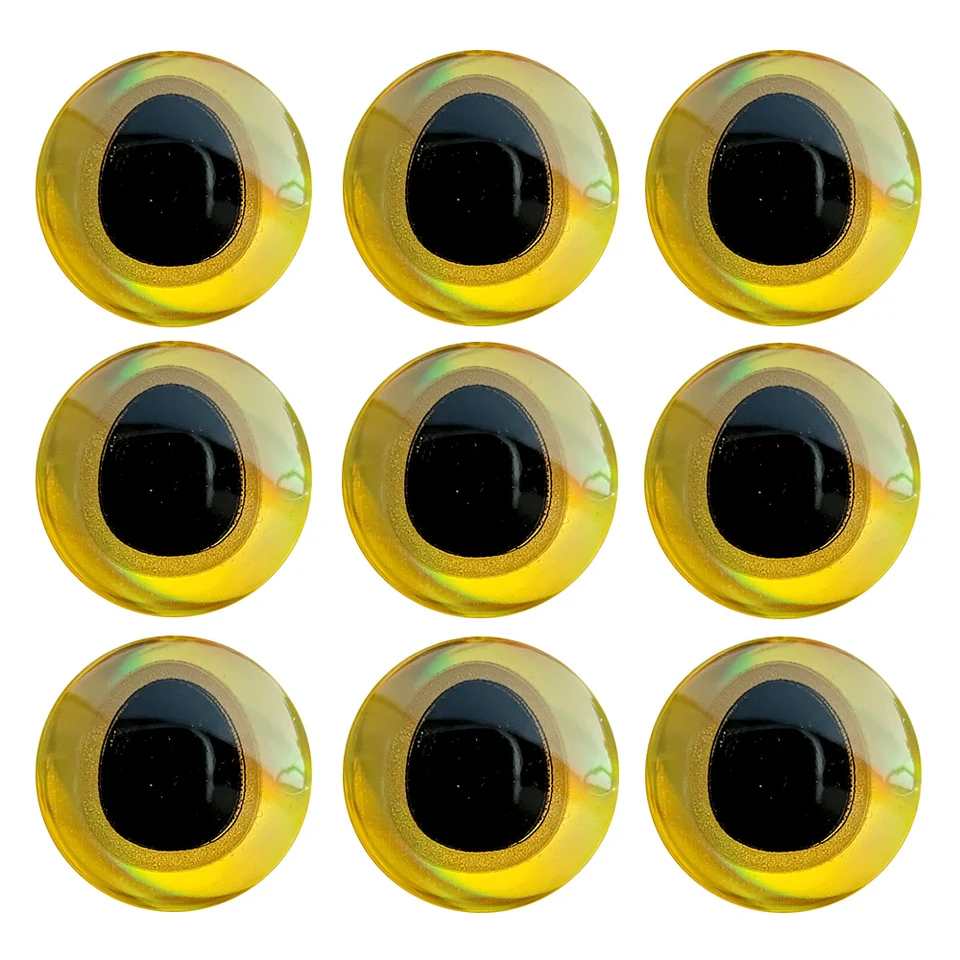 Fishing Lure Eyes 100pcs Water Drop Eyeball 3D Simulation Artificial Laser Fish  Eyes for Fishing Lure 6mm 8mm 10mm 12mm - AliExpress