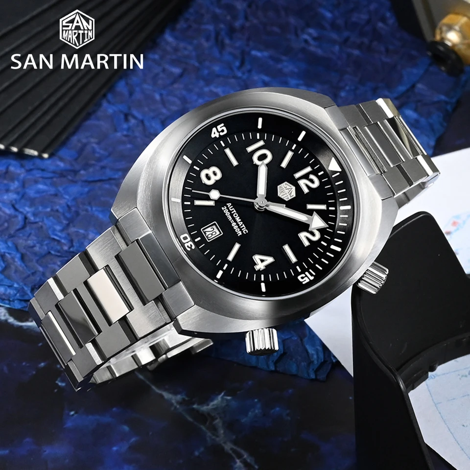 ファーストダイバー NH35 搭載 オマージュ サンマーティン製 SUN