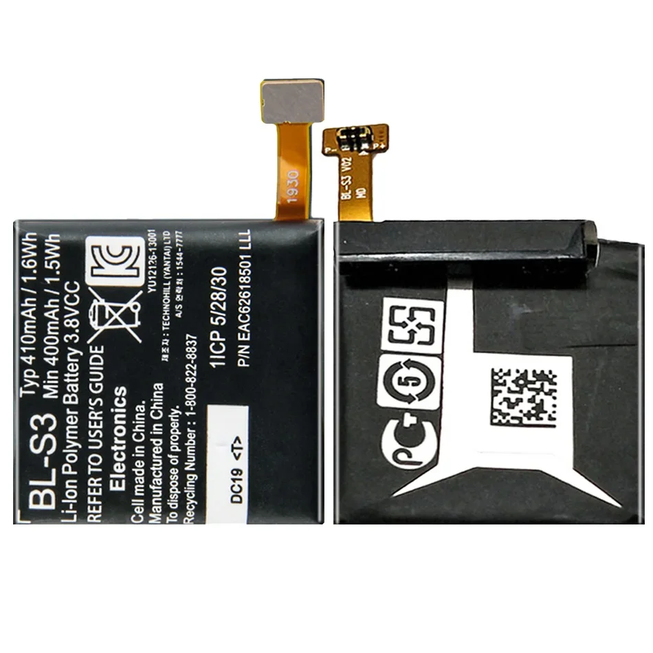 

Free tool+ BL-S3 410mAh Watch Li-ion Battery For LG G Watch R W110 W150 Watch