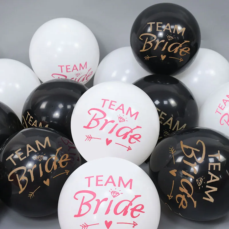 Palloncini Sposa Beige 101cm - Lettere BRIDE Per Addio Al