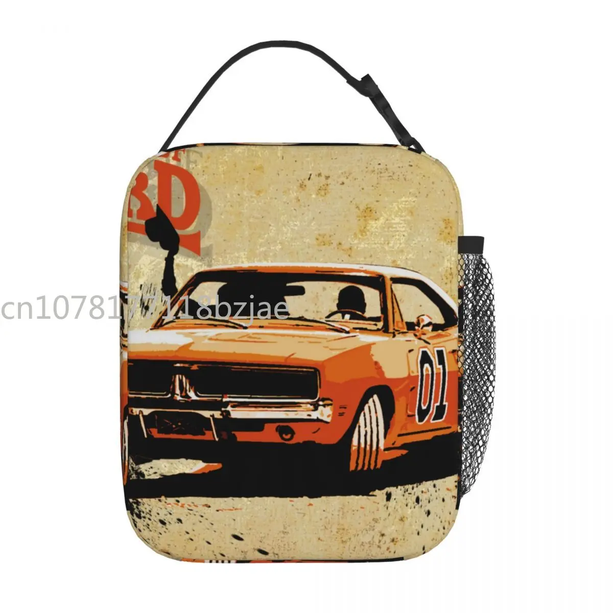 Dukes Of Hazzard 1139 Lunch Tote Kawaii Bag Kid'S Lunch Box Thermal Lunch Box