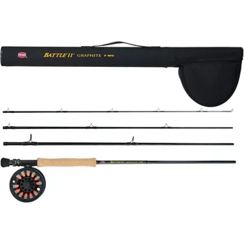 Battle Fly Outfit Reel and Fishing Rod Combo 5