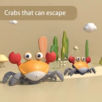 Electric Gesture Sensing Toy Crab Sensing Escape Kids Electric Toy Charging Luminous Music Novelty Toy for Child Christmas Gift 2