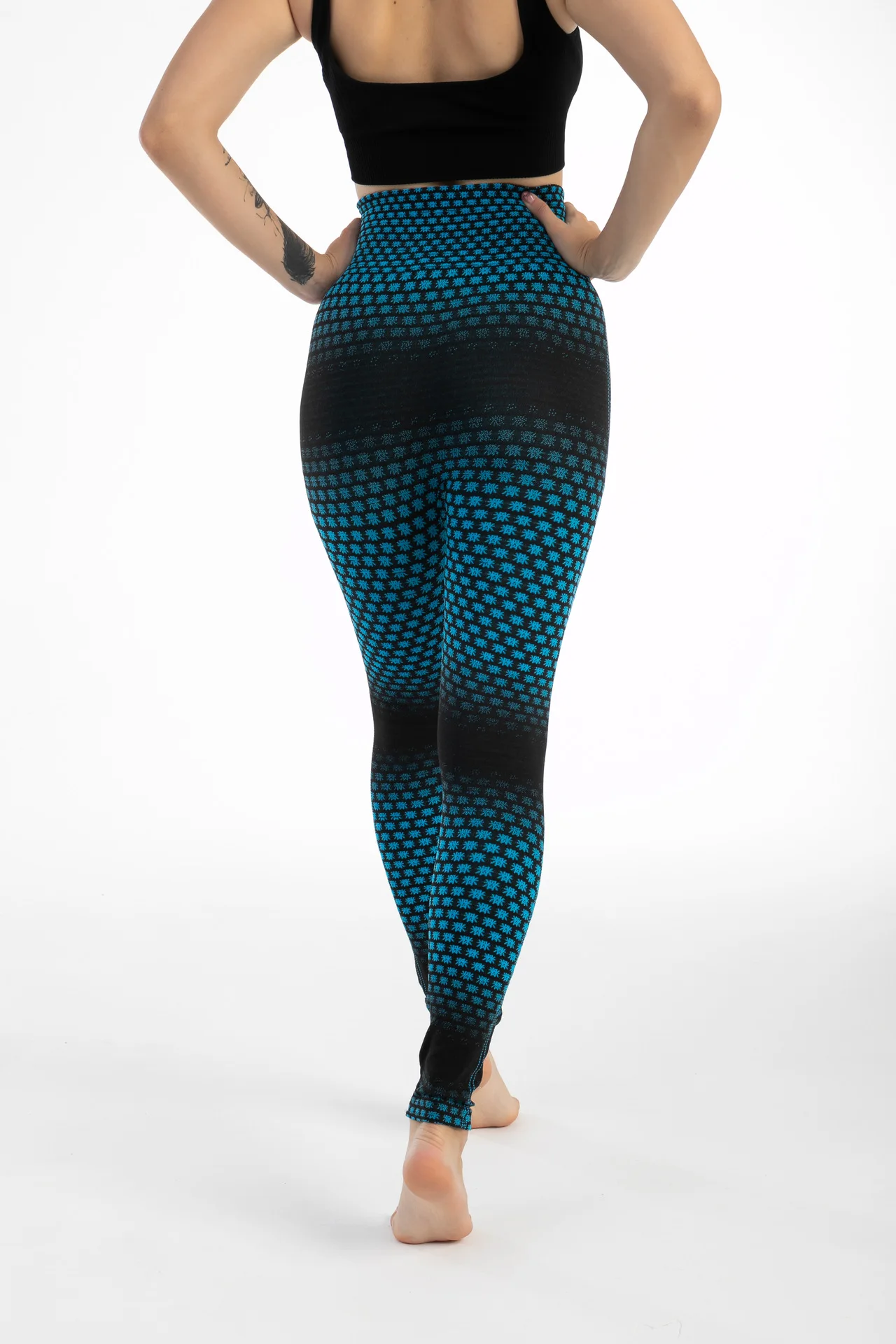 Fashion Gradient Leggings Women's High Stretch Leggings Slim Fit Hip Lift Spanx Leggings Lady Sexy Yoga Pants 27 S72ab5351a6d744bf91a36f1fe821c57bb