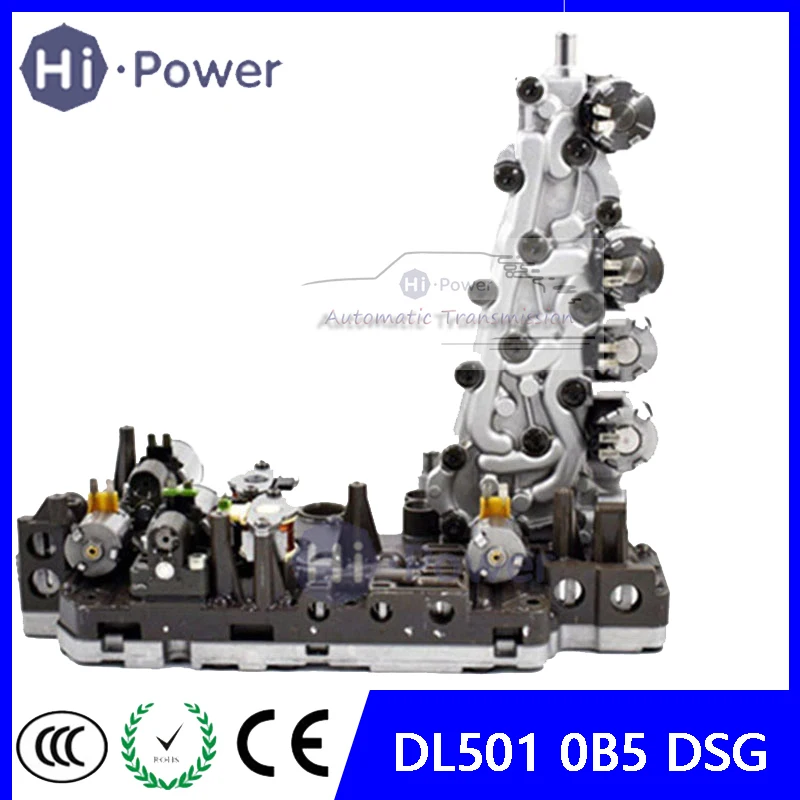 DL501 0B5 DSG Automatic Transmission Clutch ValveBody + Solenoids valve