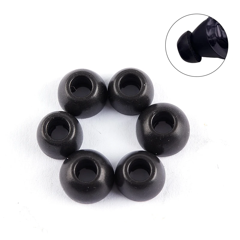 Memory Foam Ear Tips for Wireless Earbuds (3 Pairs)