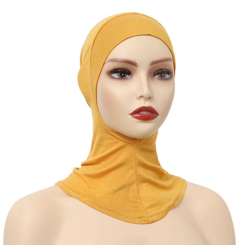 Turban Caps for Women Muslim Underscarf Modal Hijab Inner Caps Stretchy Full Cover Shawl Cap Full Neck Coverage - Image 5