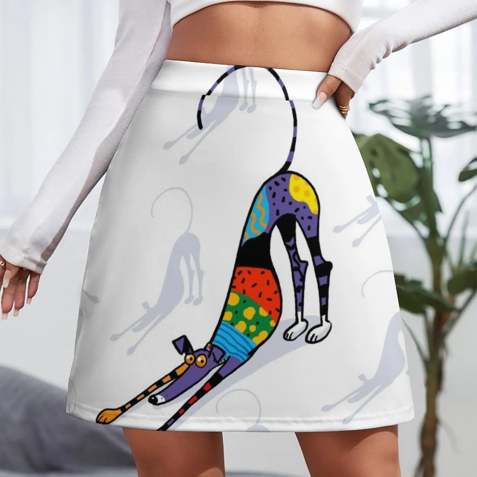 Kaleidoscope Bowdown Mini Skirt japanese style fairy grunge mini skirt for women shorts