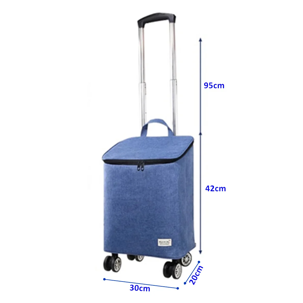 ALWAYSME Collapsible Shopping Cart