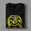 Karate Kid Cobra Kai Vintage T-Shirt Men Funny 100% Cotton Tee Shirt Round Neck Short Sleeve T Shirt Gift Clothes 5