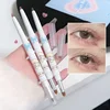 Glitter Eyeshadow Eyeliner Gel Pen Waterproof Not Blooming Quick Drying Eye Liner Pencil Highlight Tea Brown Eye Liner Makeup 5