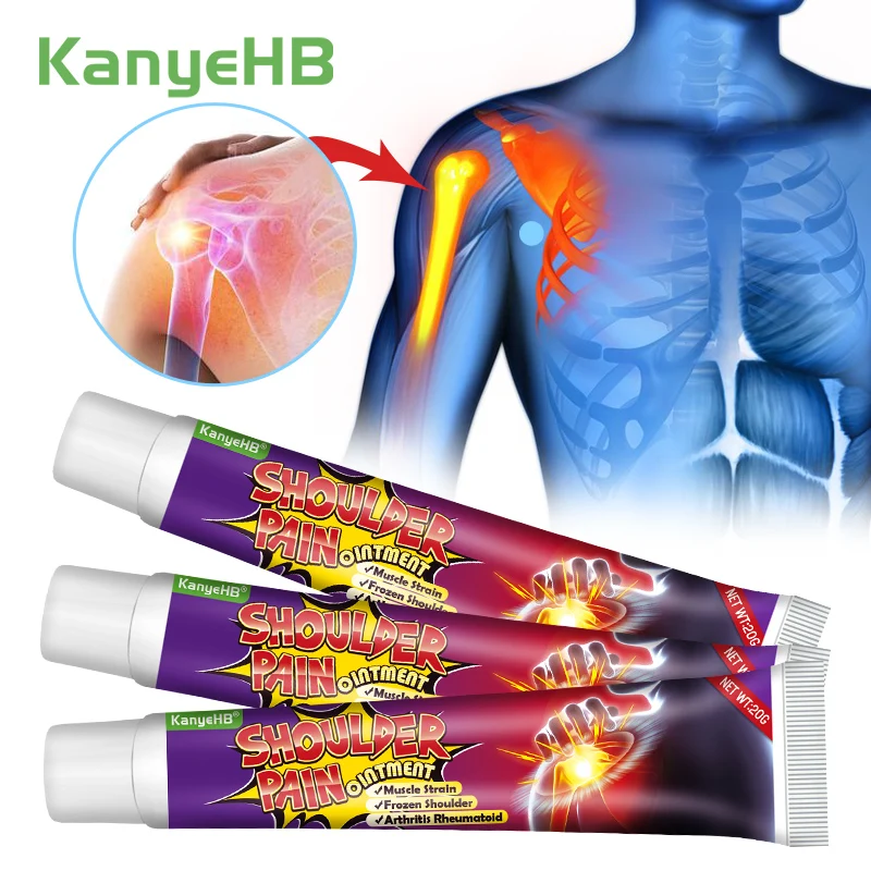 

3 шт., крем для снятия боли в шее и плечах