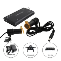 Lampe frontale dentaire pour Loupes dentaires, Loupe médicale de laboratoire 3W 5W filaire sans fil 6