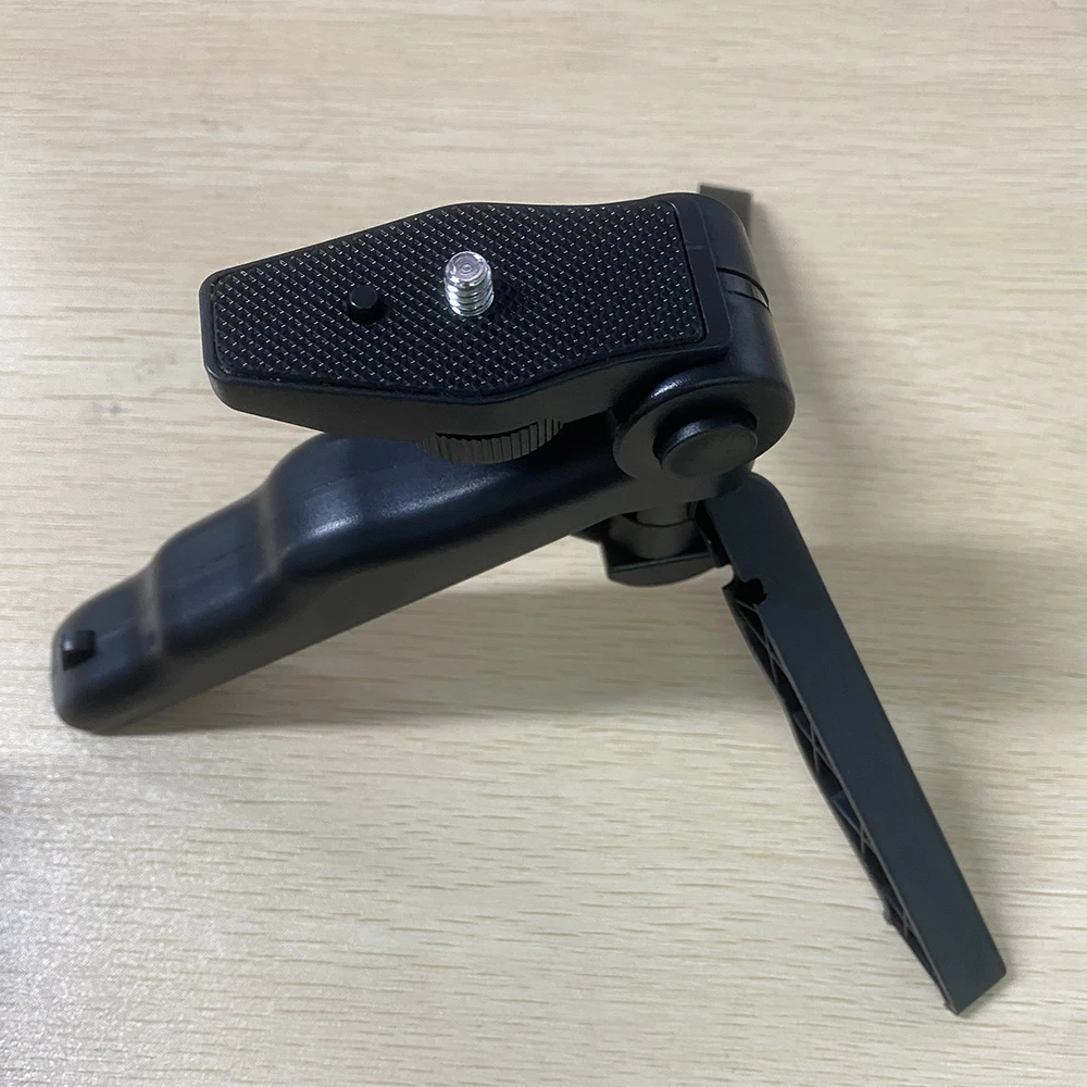 Compact Handheld Tripod Stand with Phone Mount for Cameras and Smartphones